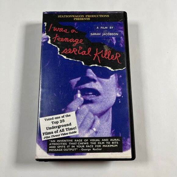 I Was a Teenage Serial Killer VHS TAPE Sarah Jacobson Rare Cult Underground - Picture 1 of 5